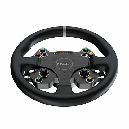 Volante de jogos Moza Racing CS V2P Dual Clutch Wheel / RS057 preto - imagem 7