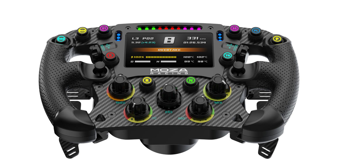 Volante de jogos Moza Racing FSR2 Formula Wheel / RS068 preto - imagem 12