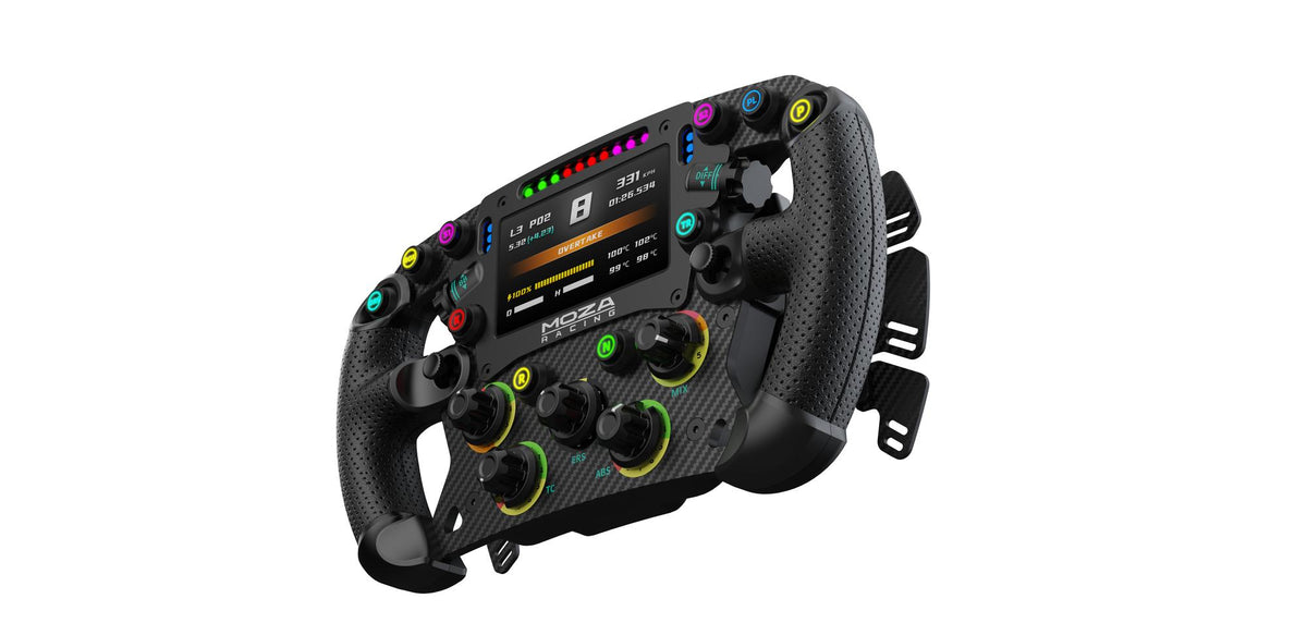 Volante de jogos Moza Racing FSR2 Formula Wheel / RS068 preto - imagem 6