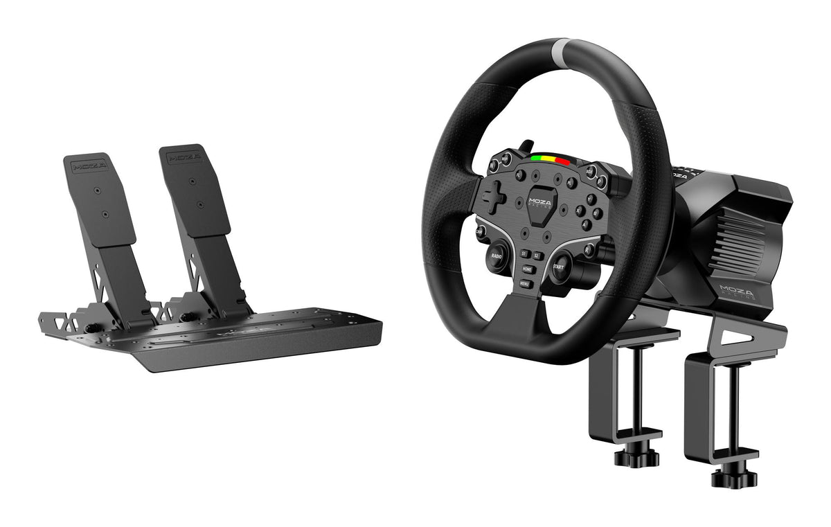 Volante de jogos Moza Racing R3 Wheel e Pedals / RS074 preto - imagem 5