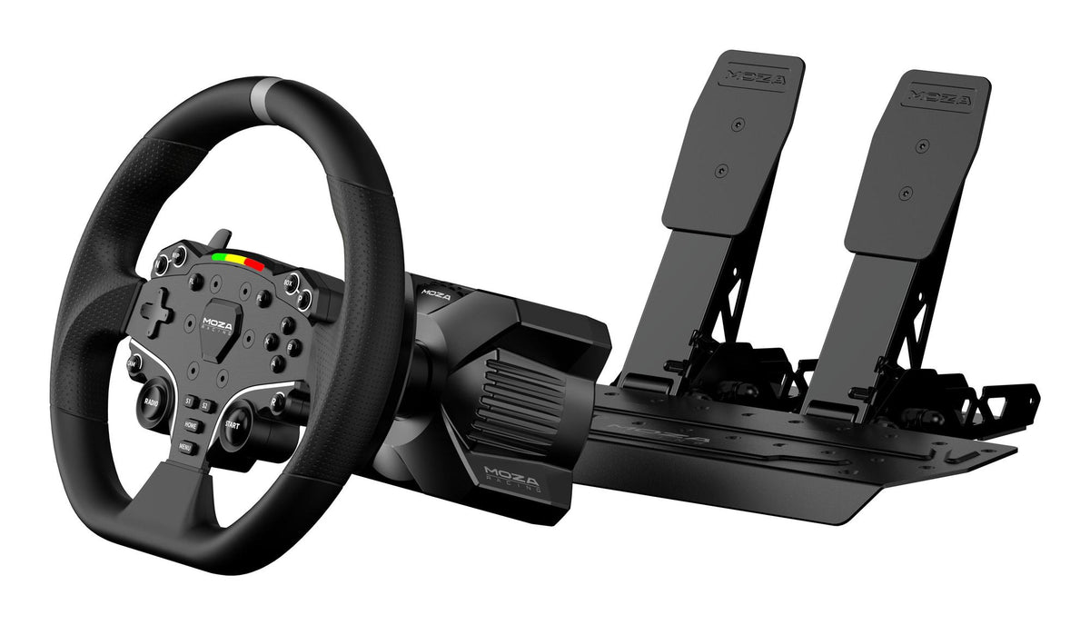 Volante de jogos Moza Racing R3 Wheel e Pedals / RS074 preto - imagem 6