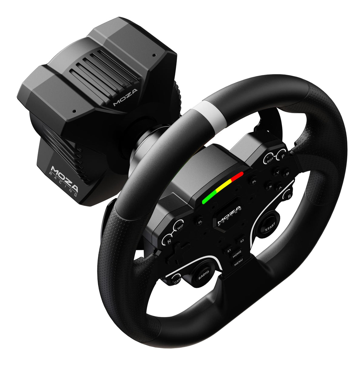 Volante de jogos Moza Racing R3 Wheel e Pedals / RS074 preto - imagem 7