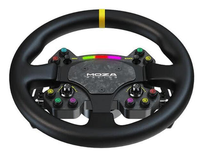 Volante de jogos Moza Racing RS V2 Wheel / RS25 preto - imagem 5