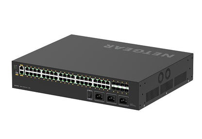 Switch de Rede Netgear AV Line M4250-40G8XF-POE++ / GSM4248UX-100EUS preto - imagem 11