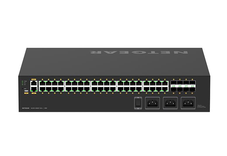 Switch de Rede Netgear AV Line M4250-40G8XF-POE++ / GSM4248UX-100EUS preto - imagem 12