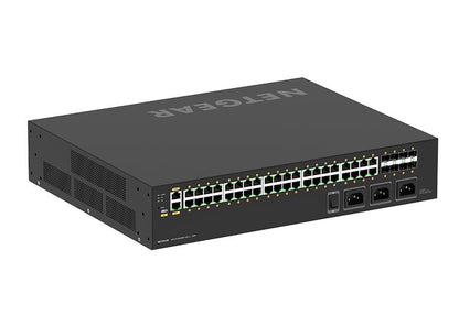 Switch de Rede Netgear AV Line M4250-40G8XF-POE++ / GSM4248UX-100EUS preto - imagem 13