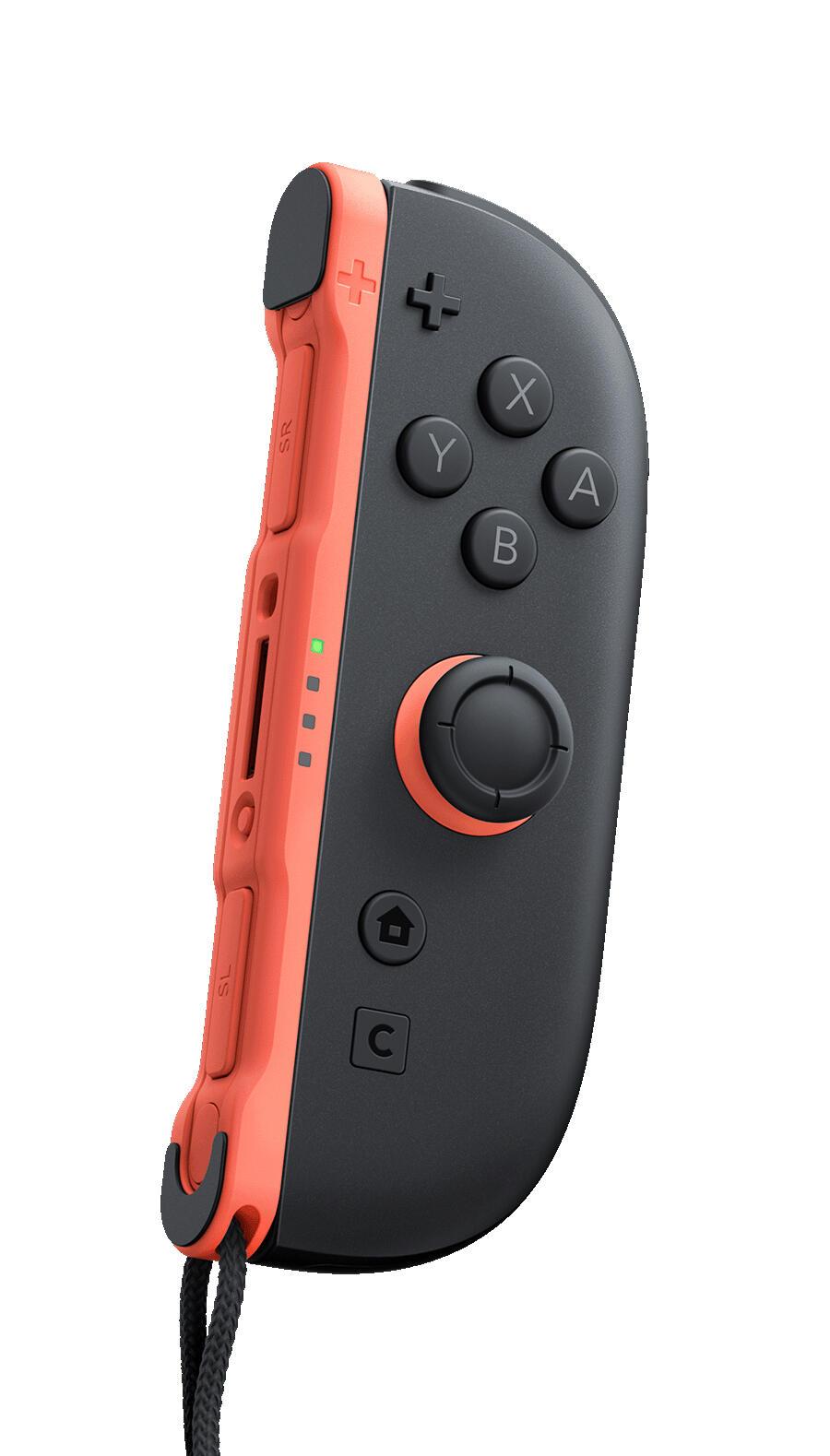 Comando de jogos Nintendo Switch 2 Joy-com R / 10015101 preto, vermelho - imagem 3
