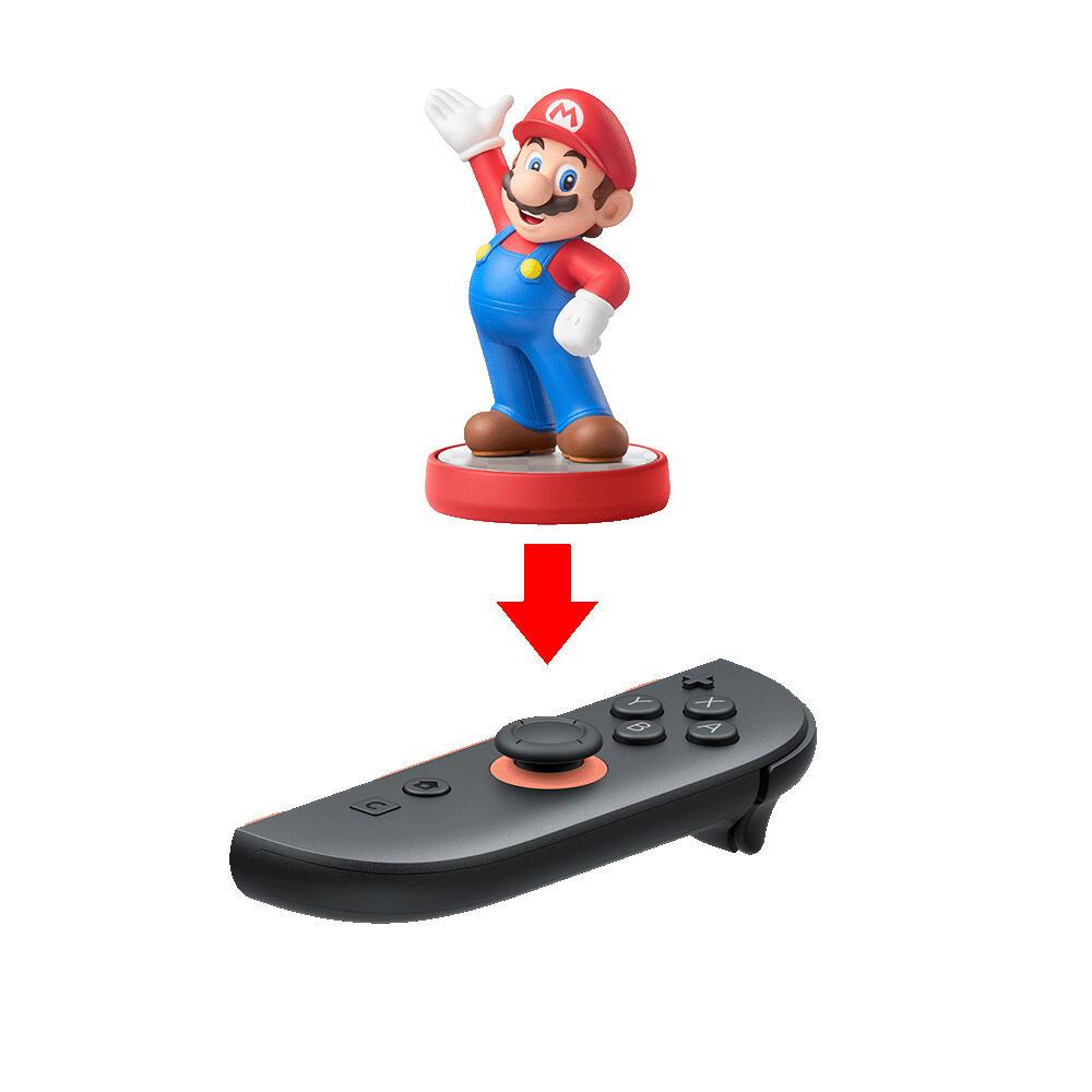 Comando de jogos Nintendo Switch 2 Joy-com R / 10015101 preto, vermelho - imagem 4