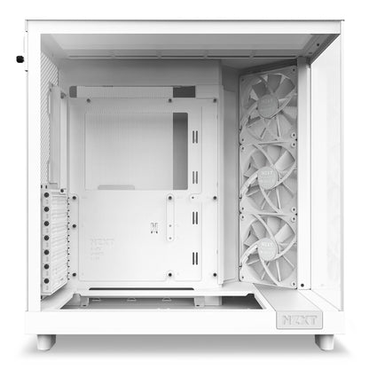 Caixa de Computador Nzxt H6 Flow / CC-H61FW-01 branco - imagem 12