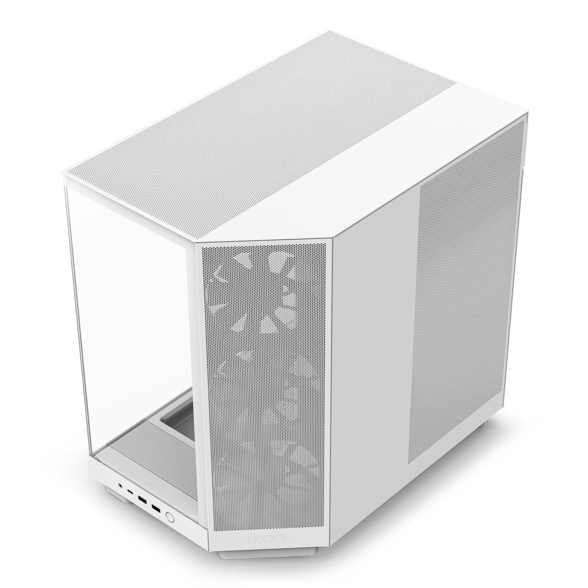 Caixa de Computador Nzxt H6 Flow / CC-H61FW-01 branco - imagem 7