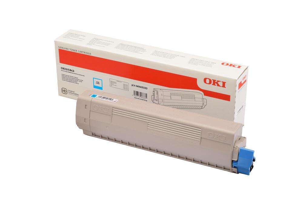 OKI Toner 46443103 Cyan XL