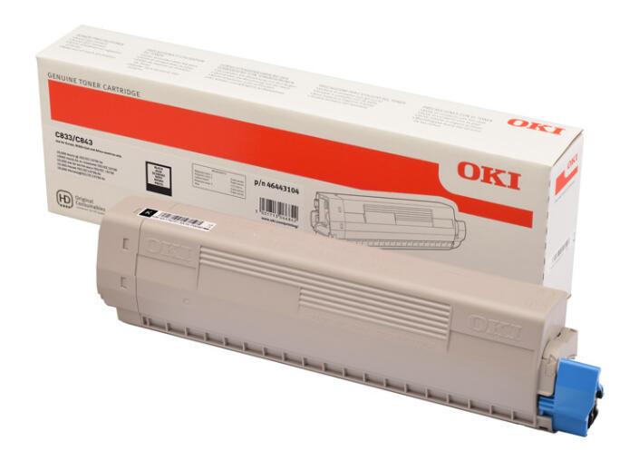 OKI Toner ES8433 / 46443120 preto