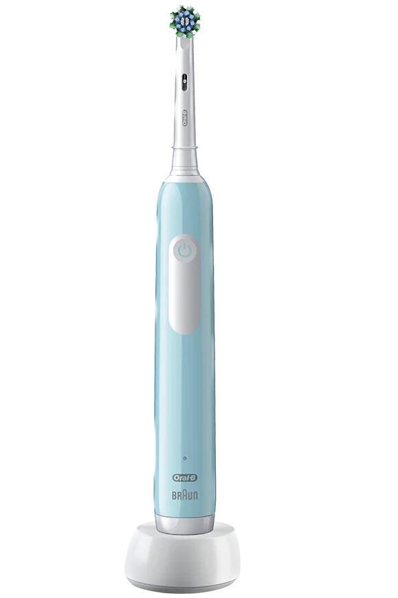 Escova de Dentes Elétrica Oral-B Pro Série 1 Cross Action / 012942 azul, branco Standard