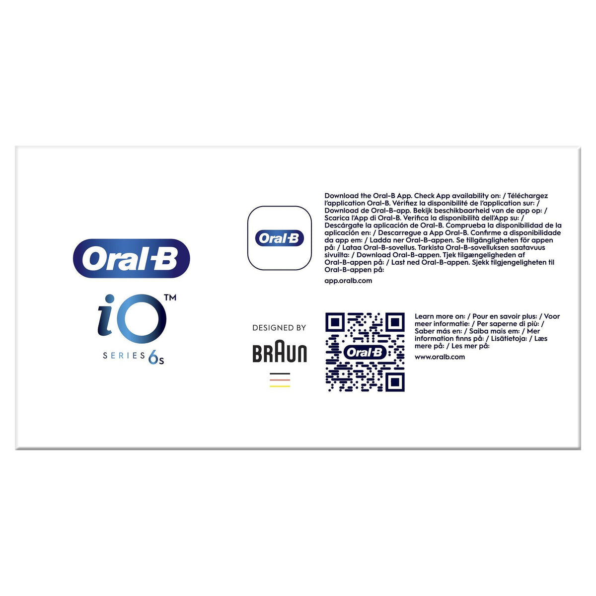 Escova de Dentes Elétrica Oral-B iO Série 6 A.I. / 409120 preto - imagem 8