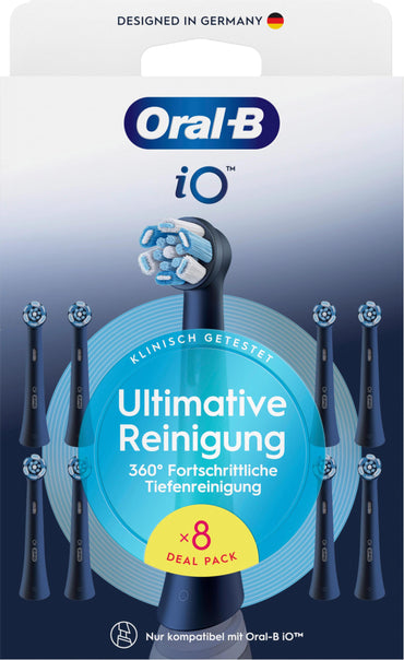 Recarga para Escova de Dentes Oral-B iO Ultimative Reinigung 8-Pack / 778640 preto 8-Pack - imagem 2