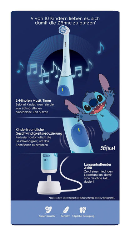 Escova de Dentes Elétrica Oral-B iO Kids Lilo e Stitch mit Etui / 931663 azul - imagem 3
