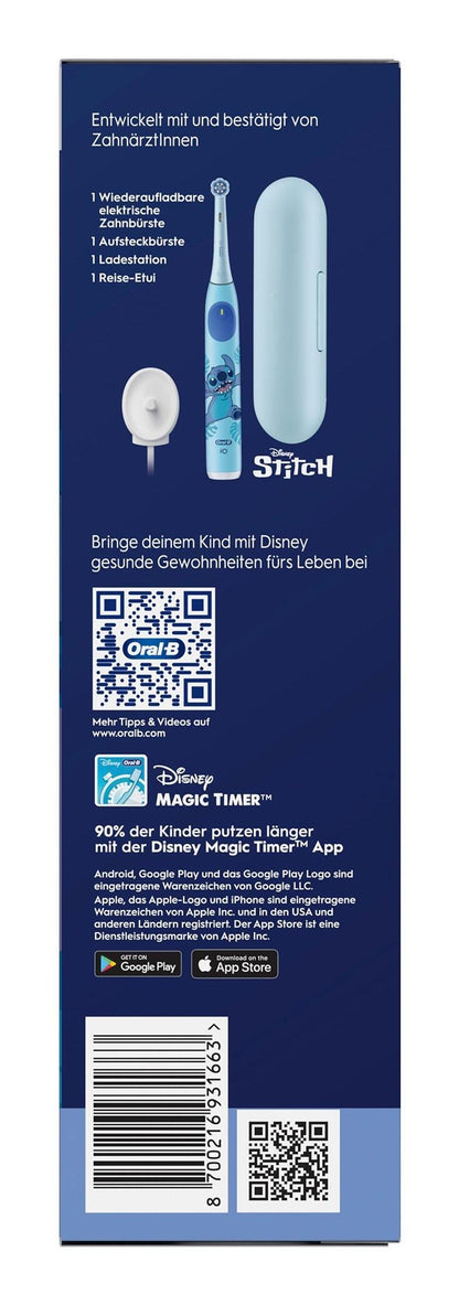 Escova de Dentes Elétrica Oral-B iO Kids Lilo e Stitch mit Etui / 931663 azul - imagem 5