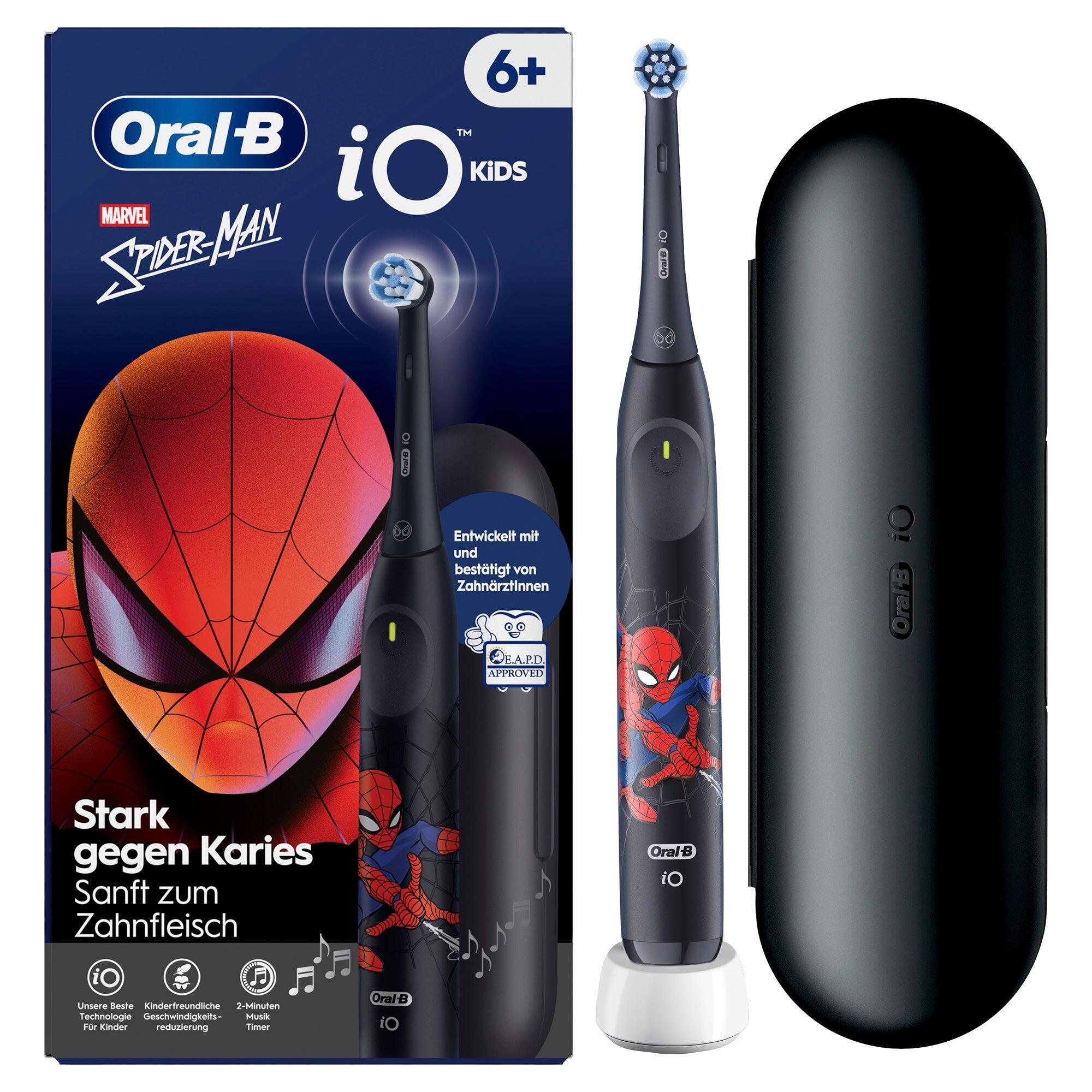 Escova de Dentes Elétrica Oral-B iO Kids Spiderman 6+ mit Etui / 932820 preto