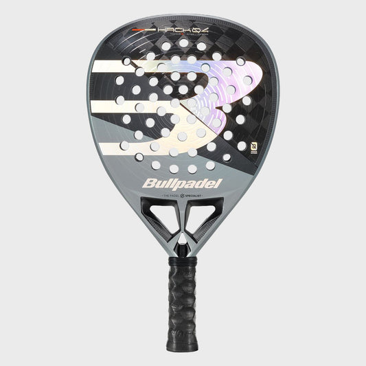 Raquete de Padel Bullpadel Hack 04 2026 (Paquito Navarro) — Preto e Cinzento