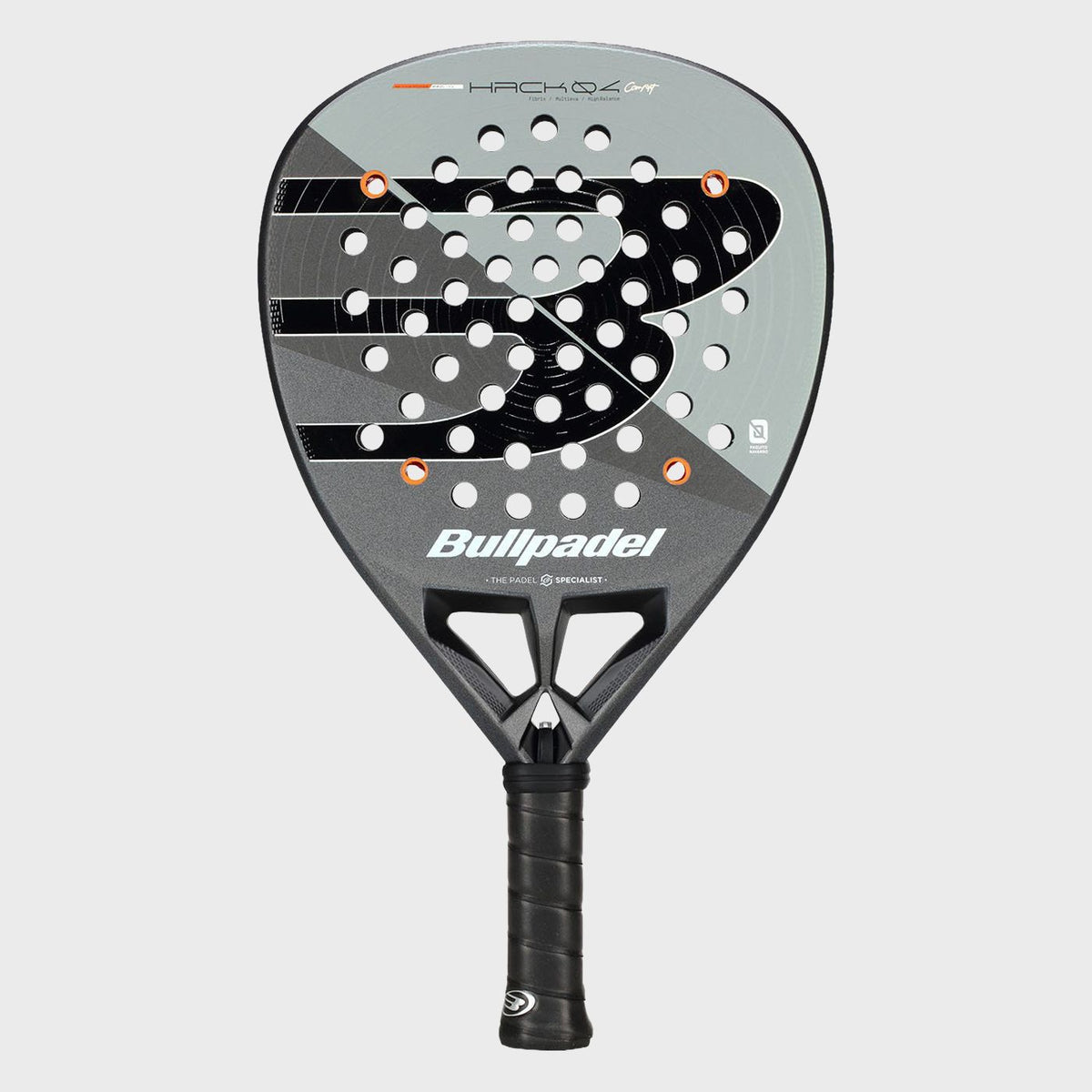 Raquete de Padel Bullpadel Hack 04 Comfort 2026 (Paquito Navarro) — Cinzento