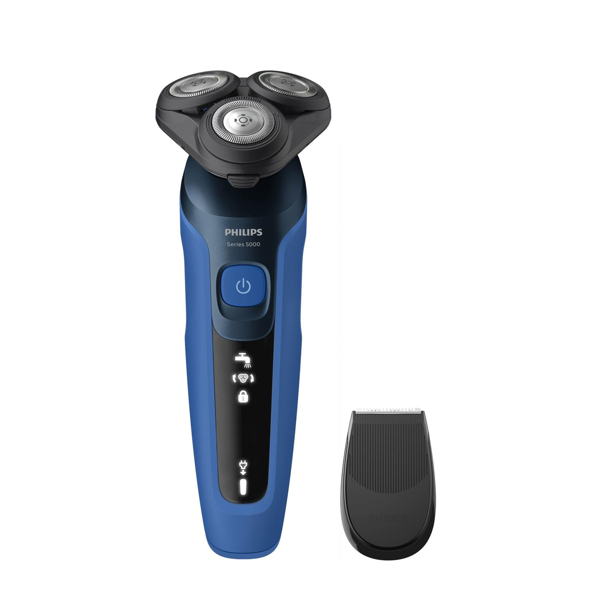 Máquina de Barbear Philips Série 5000 / S5466/17 preto, azul Standard - imagem 5