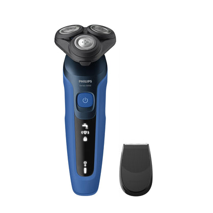 Máquina de Barbear Philips Série 5000 / S5466/17 preto, azul Standard - imagem 5