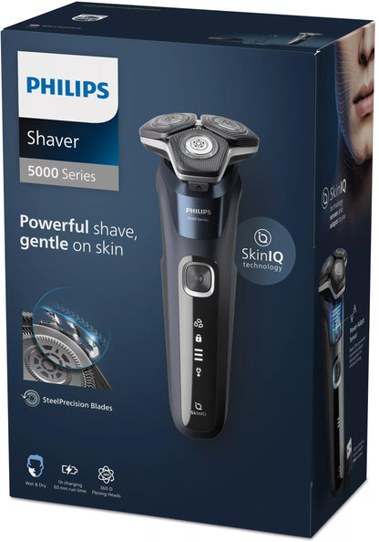 Máquina de Barbear Philips Série 5000 / S5885/25 azul Standard - imagem 7