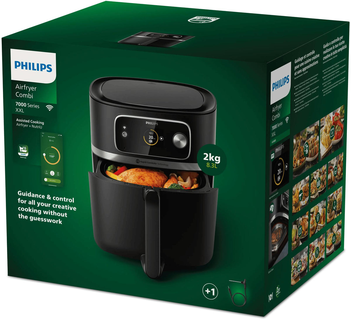 Fritadeira de Ar Philips HD9880/90 XXL Série 7000 Preto - imagem 15