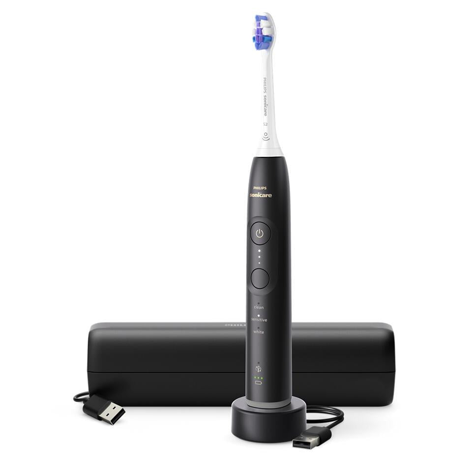 Escova de Dentes Elétrica Philips Sonicare 6500 mit Etui / HX7411/02 preto Standard - imagem 3