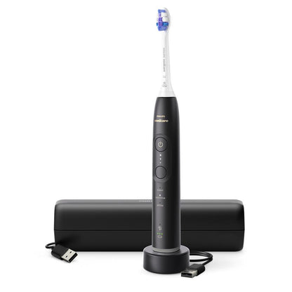 Escova de Dentes Elétrica Philips Sonicare 6500 mit Etui / HX7411/02 preto Standard - imagem 3
