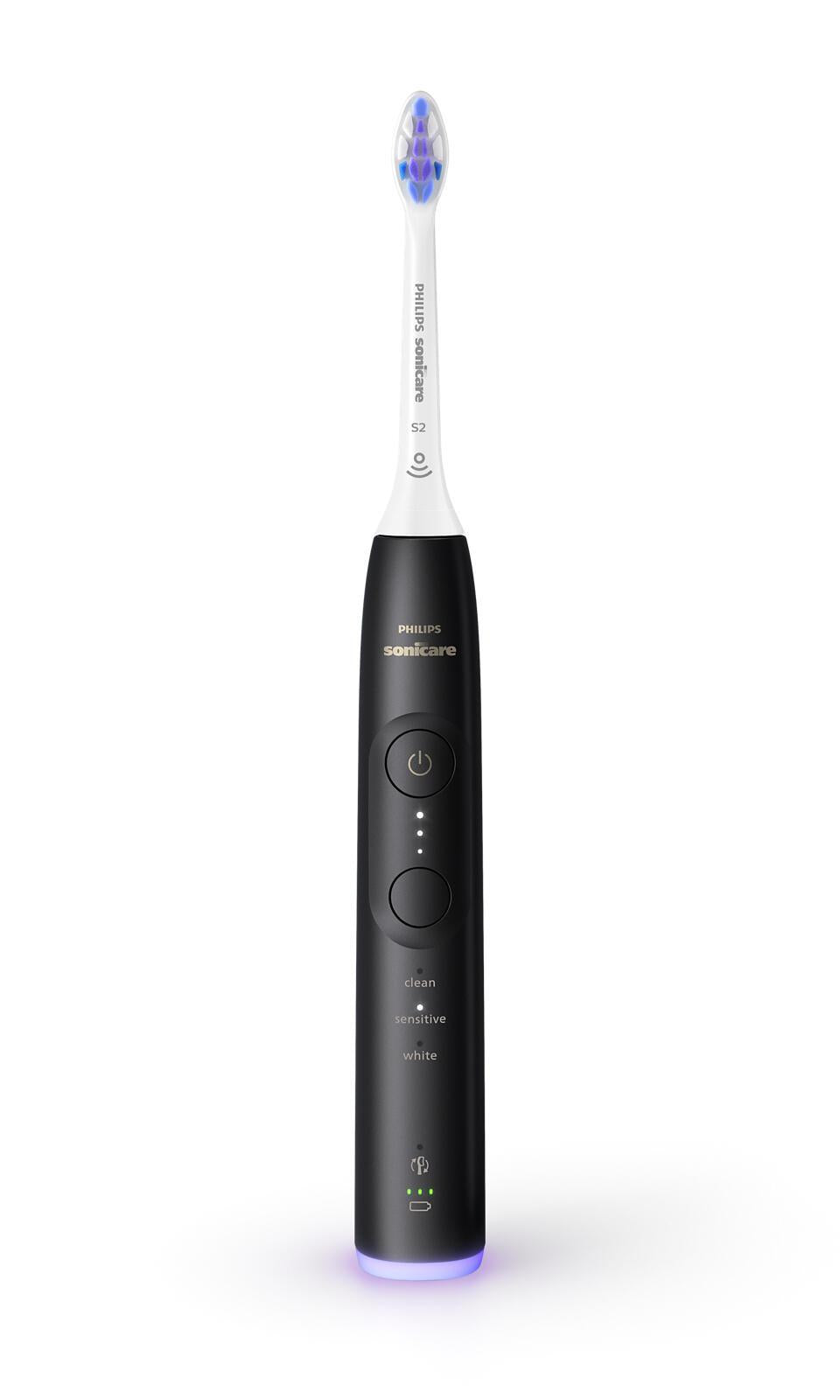 Escova de Dentes Elétrica Philips Sonicare 6500 mit Etui / HX7411/02 preto Standard - imagem 4