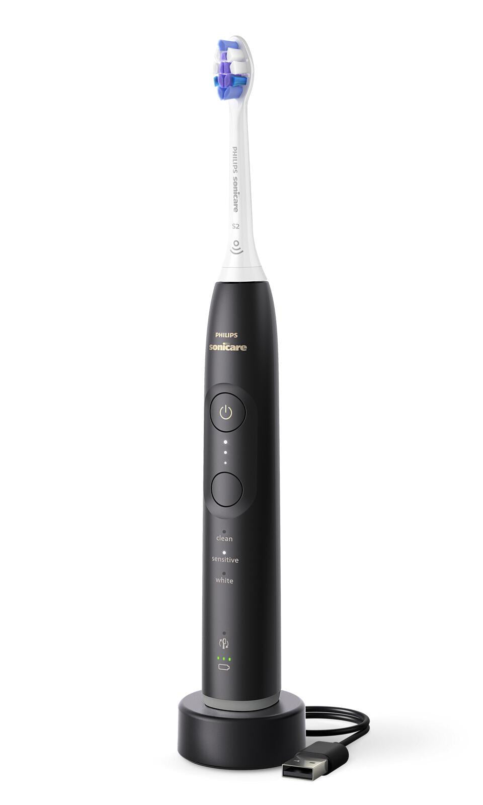 Escova de Dentes Elétrica Philips Sonicare 6500 mit Etui / HX7411/02 preto Standard - imagem 6