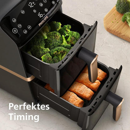 Fritadeira de Ar Philips NA462/70 Série 4000 Preto - imagem 21