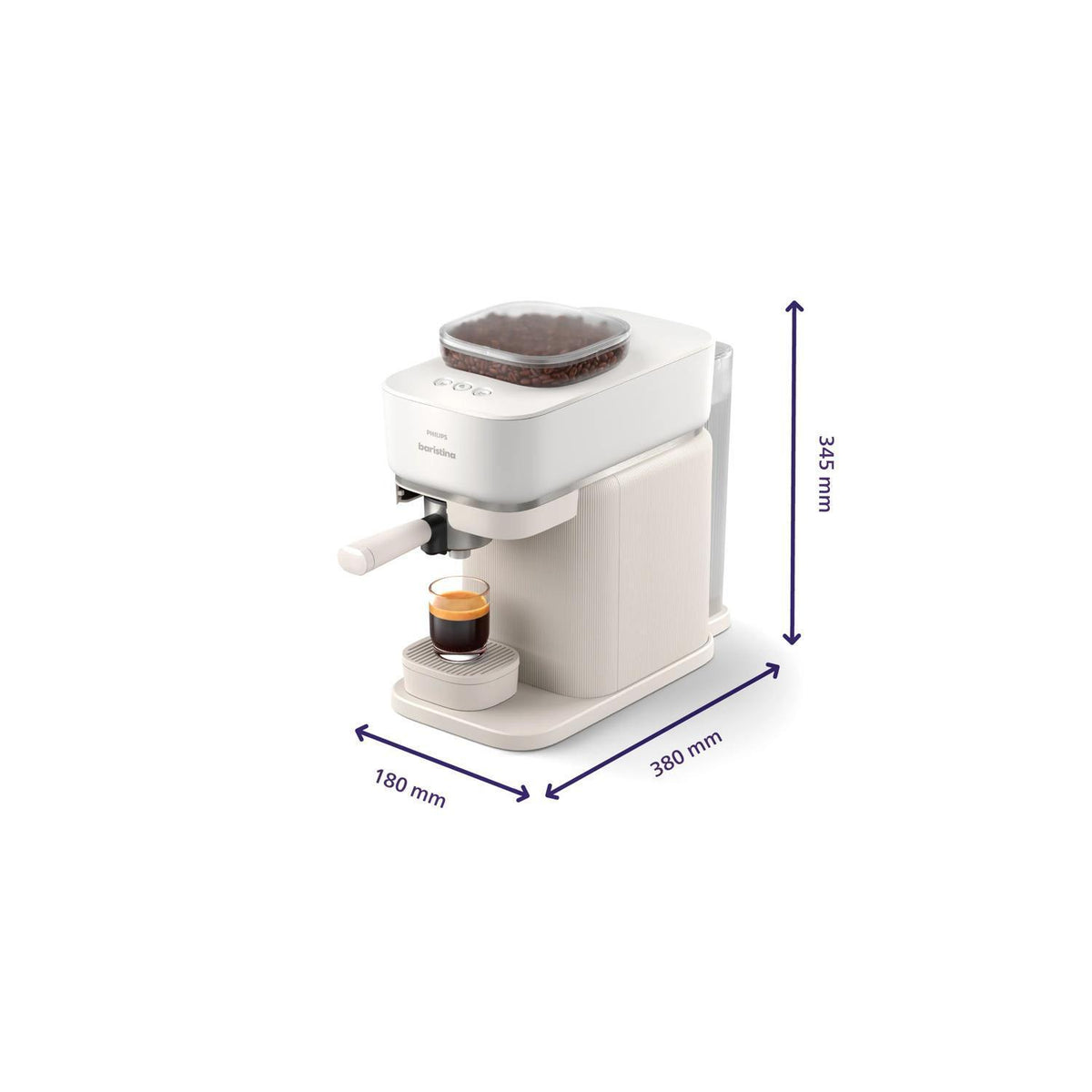 Máquina de Café Philips Baristina / BAR300/00 branco - imagem 10