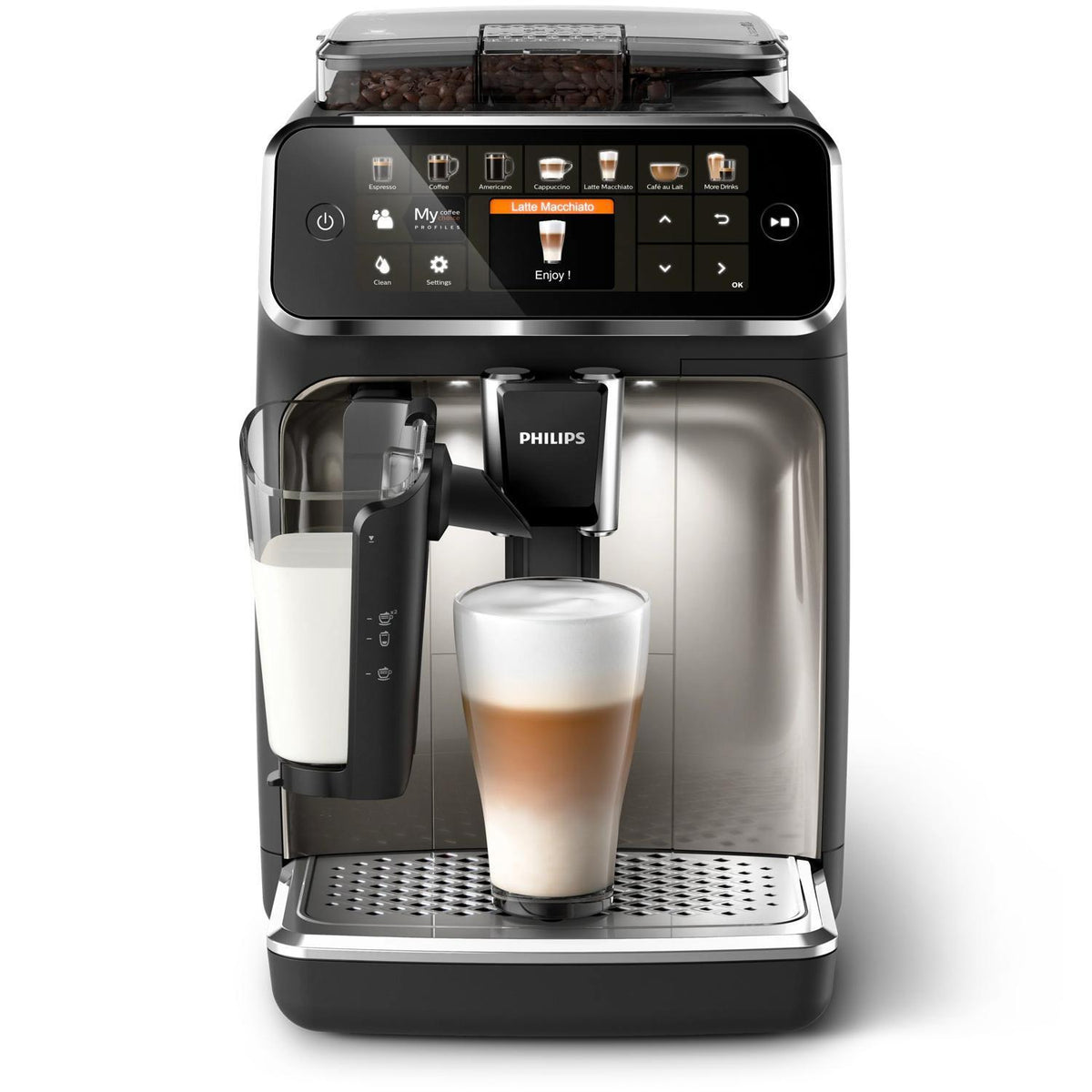 Máquina de Café Philips Série 5400 / EP5447/90 preto, chrome - imagem 5