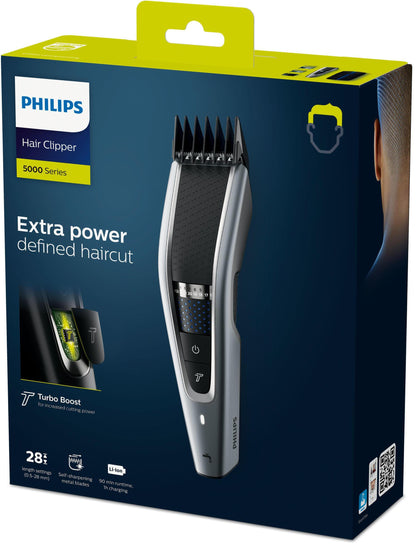 Máquina de Barbear Philips HC5630 / HC5630/15 preto, prateado - imagem 5