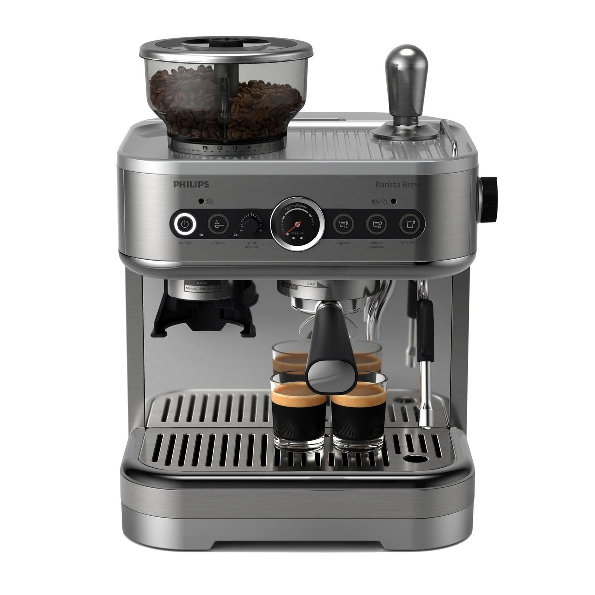 Máquina de Café Philips Barista Brew / PSA3228/01 cinzento - imagem 12