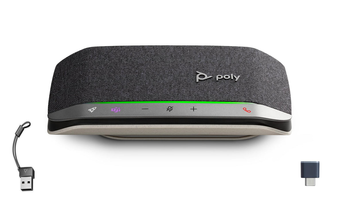 Sistema de Videoconferência Poly Hands-free system Sync 20+M MS / B95VLAA#AC3 preto - imagem 2