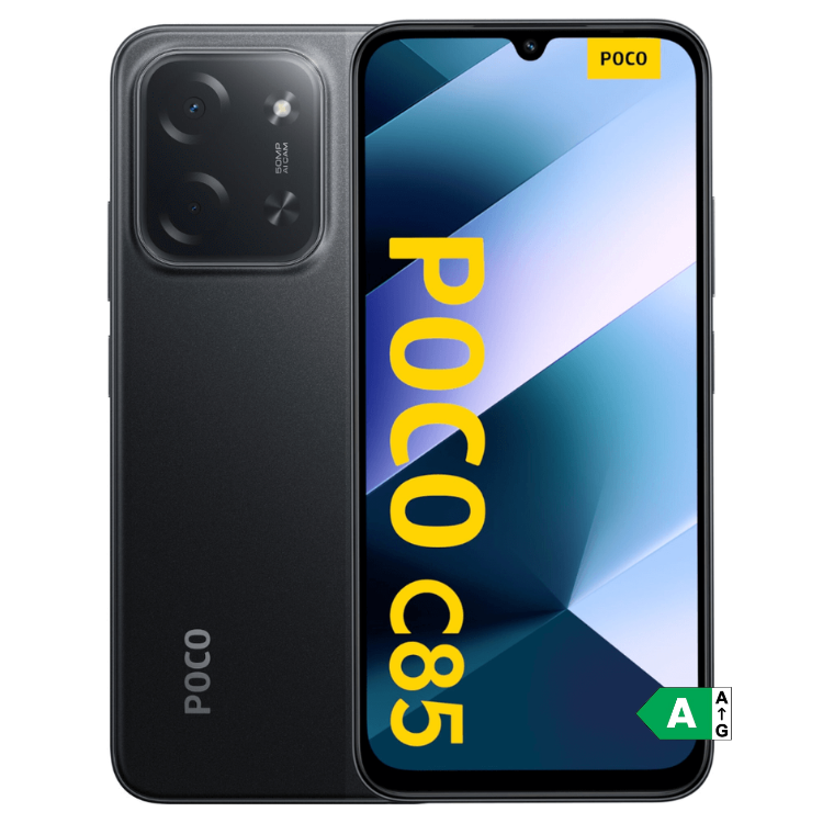 Poco C85 6GB/128GB Dual Sim Preto