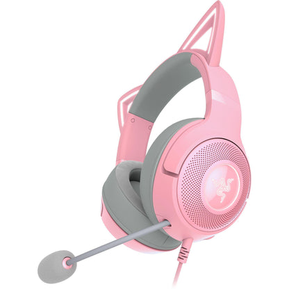 Auscultadores Razer Kraken Kitty V2 / RZ04-04730200-R3M1 Rosé - imagem 5