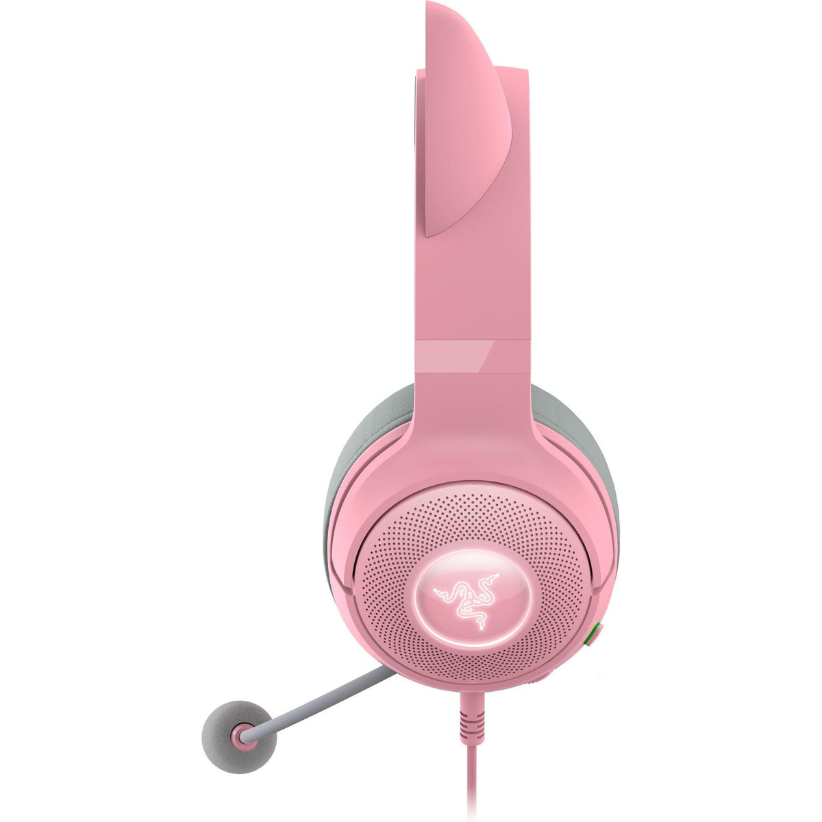 Auscultadores Razer Kraken Kitty V2 / RZ04-04730200-R3M1 Rosé - imagem 7