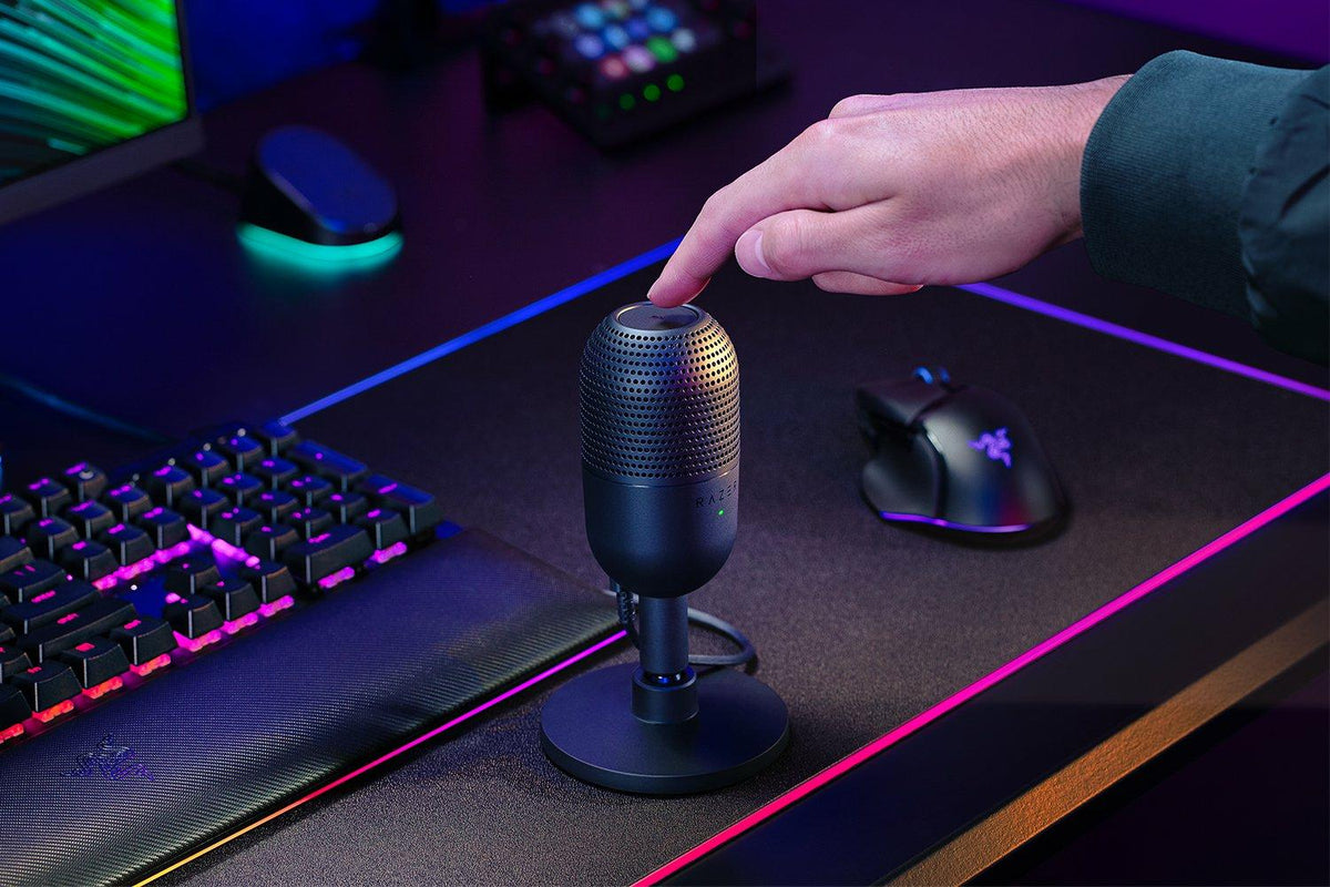 Microfone Razer Seiren V3 Mini / RZ19-05050100-R3M1 preto - imagem 8