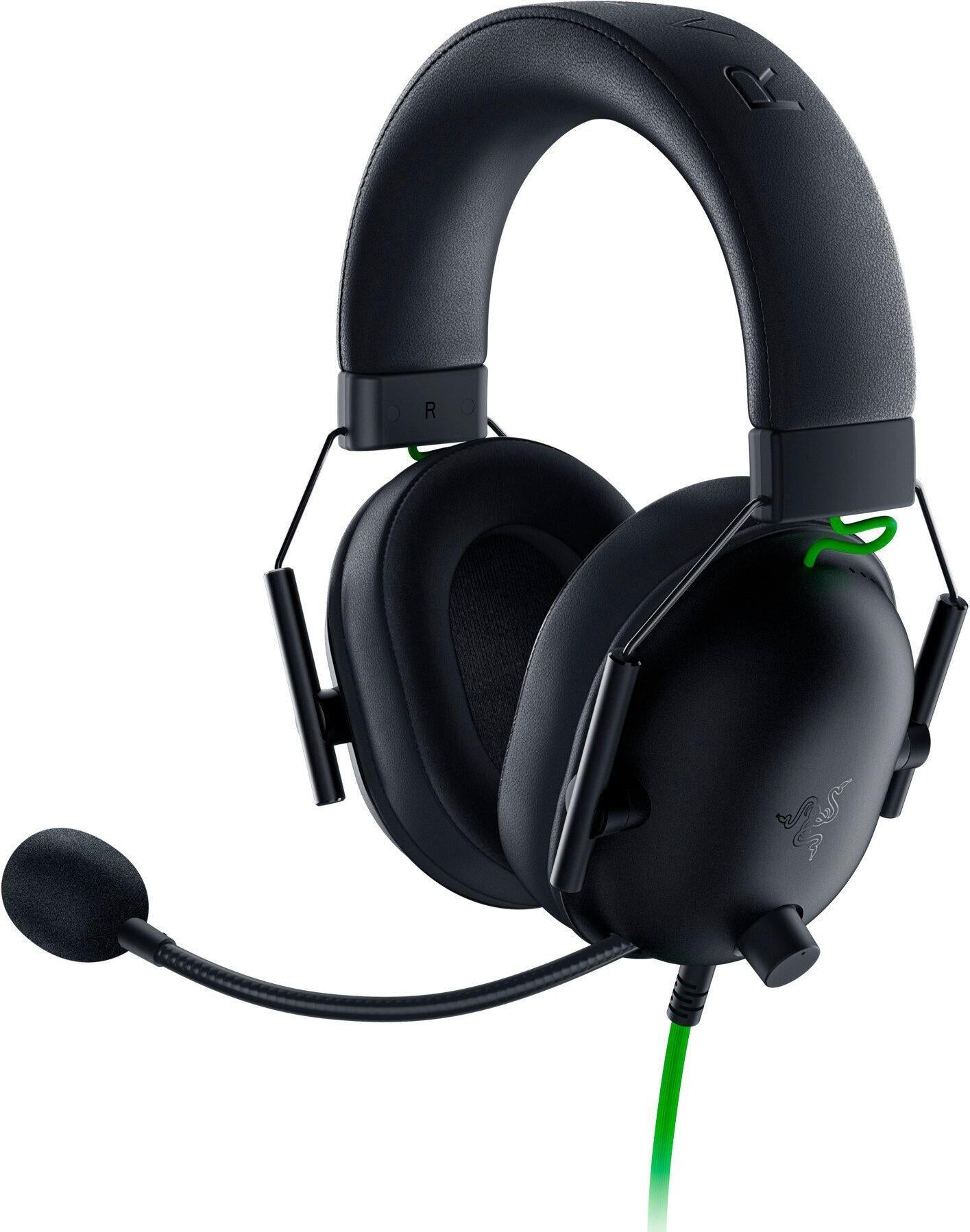 Auscultadores Razer BlackShark V2 X / RZ04-03240100-R3M1 preto, verde
