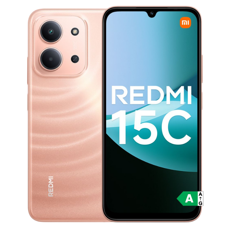 Xiaomi Redmi 15C 4GB/256GB Dual Sim Laranja