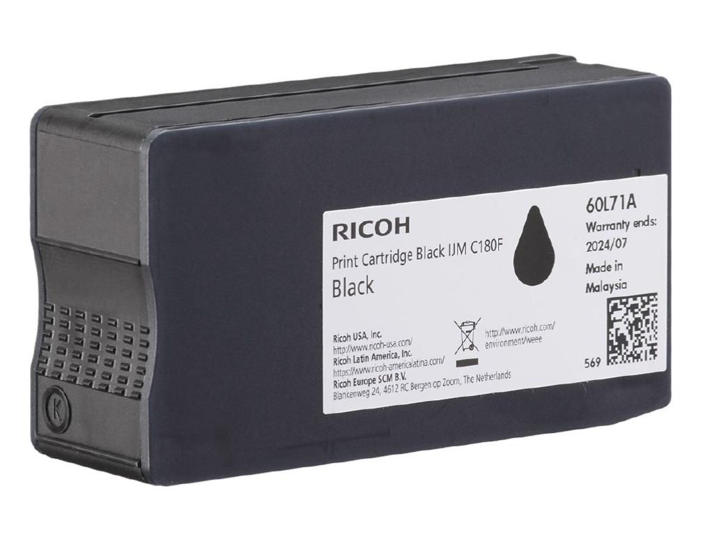 Ricoh Ink C180BK / 408517 preto Standard - imagem 2