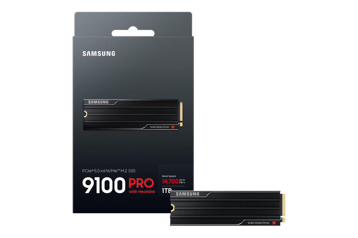 Disco SSD Samsung M.2 9100 PRO Heatsink PCIe 5.0 1TB / MZ-VAP1T0CW - imagem 18