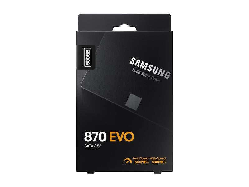 Disco SSD Samsung 2.5" Samsung 870 Evo / MZ-77E500B/EU preto - imagem 12
