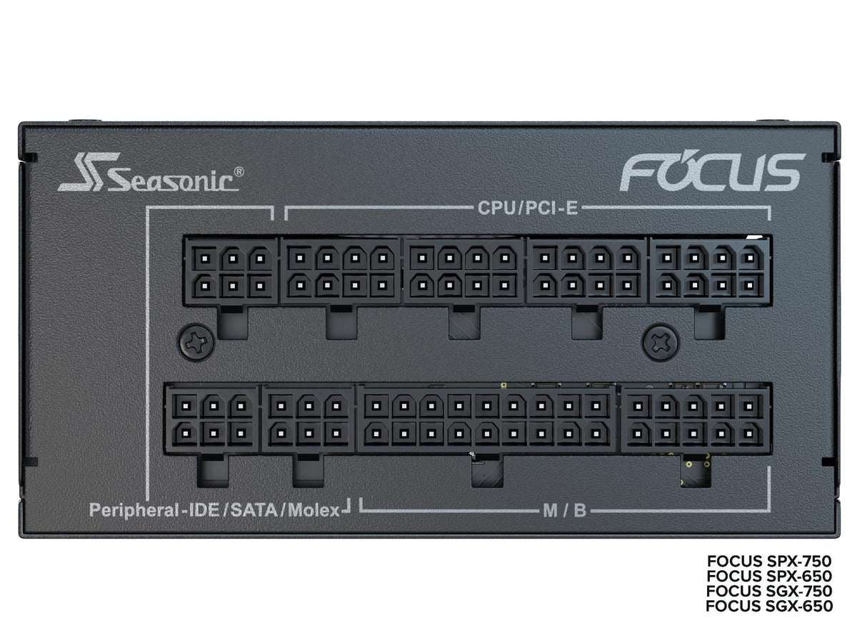 Fonte de Alimentação Seasonic Focus SGX-750 / FOCUS-SGX-750 preto - imagem 9