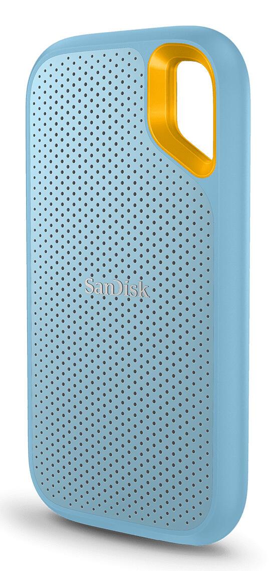 Disco SSD SanDisk External Extreme portátil 2TB / SDSSDE61-2T00-G25B azul