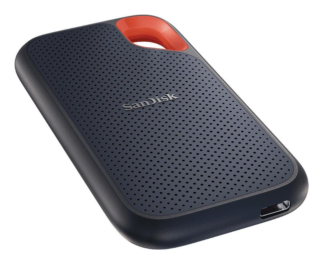 Disco SSD SanDisk External Extreme 2TB / SDSSDE61-2T00-G25 preto - imagem 4